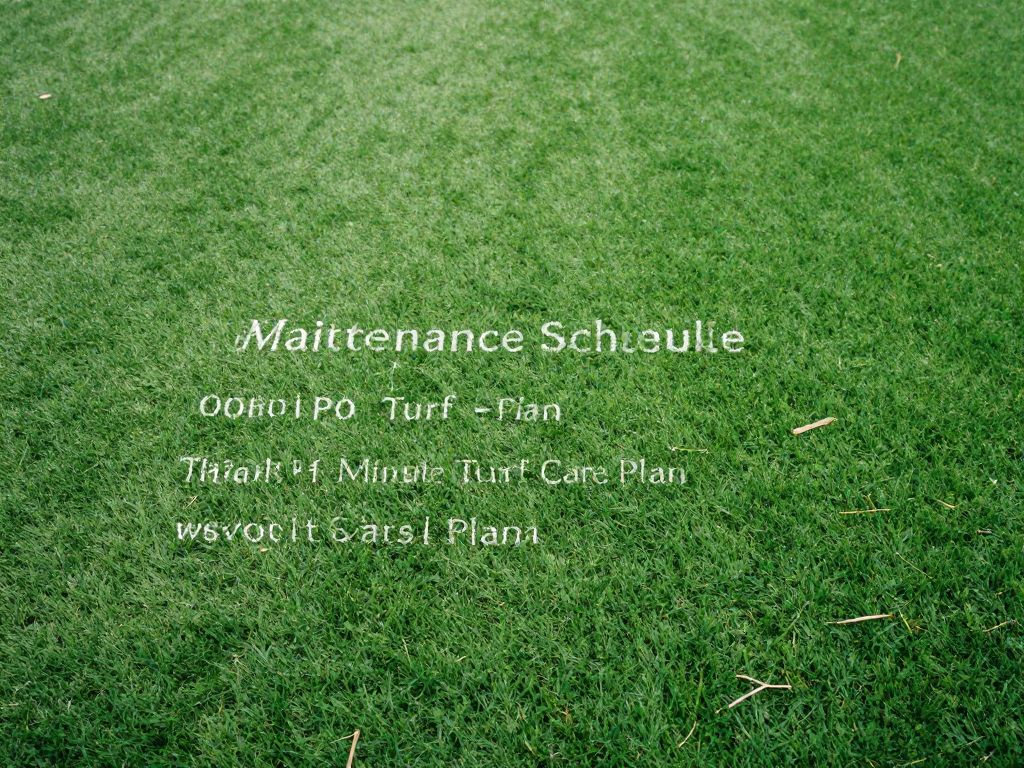 Simple Turf Maintenance Schedule for DFW Homes