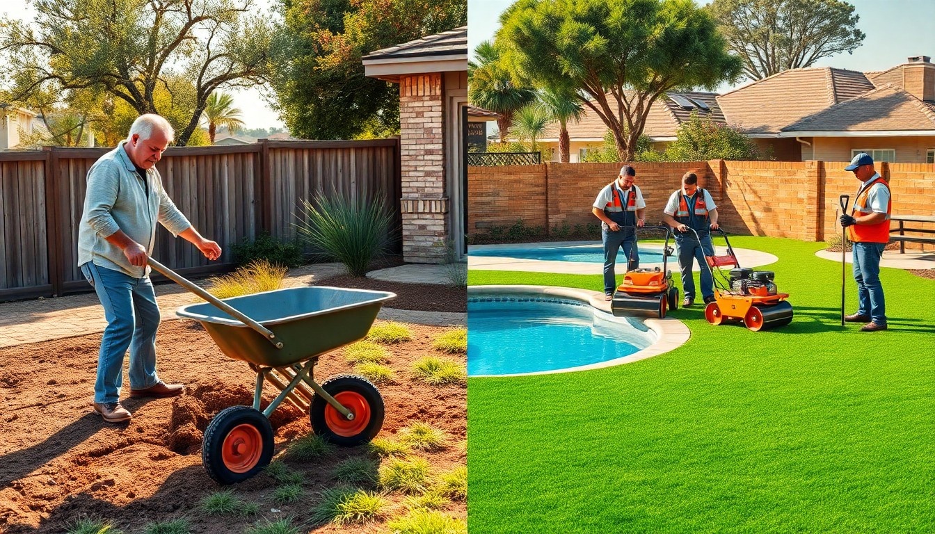 The Definitive Guide: DIY vs. Professional Artificial Turf Installation
