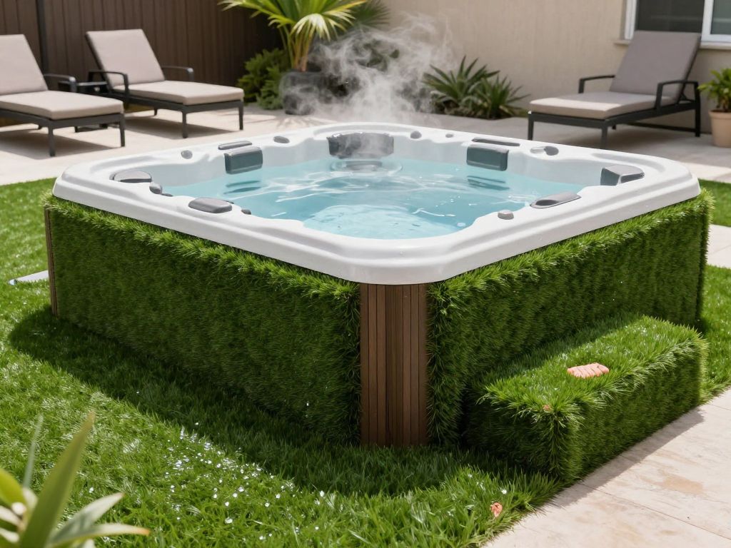The Definitive Guide to Artificial Turf for DFW Hot Tub Areas