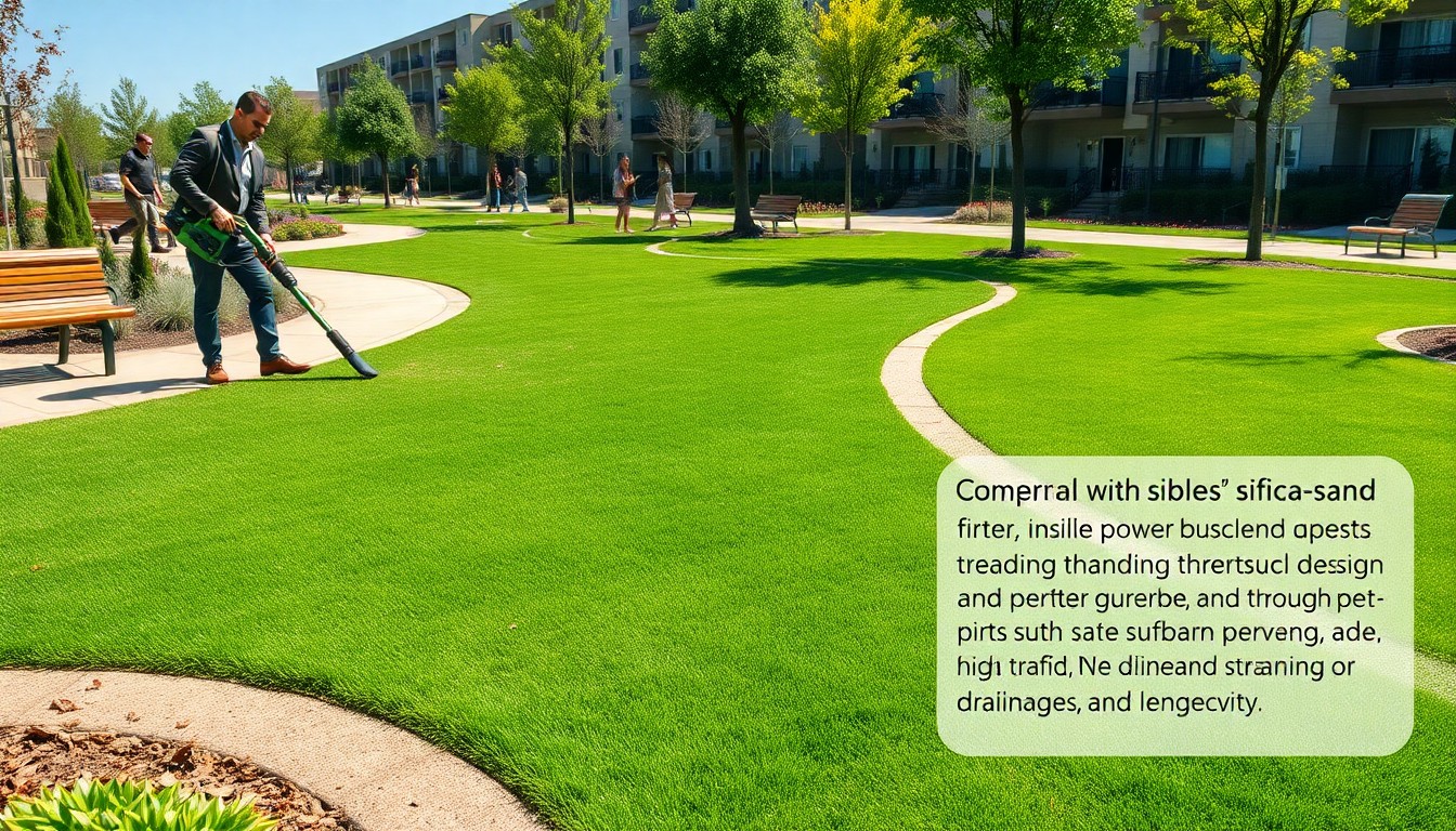 The Definitive Guide to Maintaining Artificial Turf in Commercial & HOA Common Areas