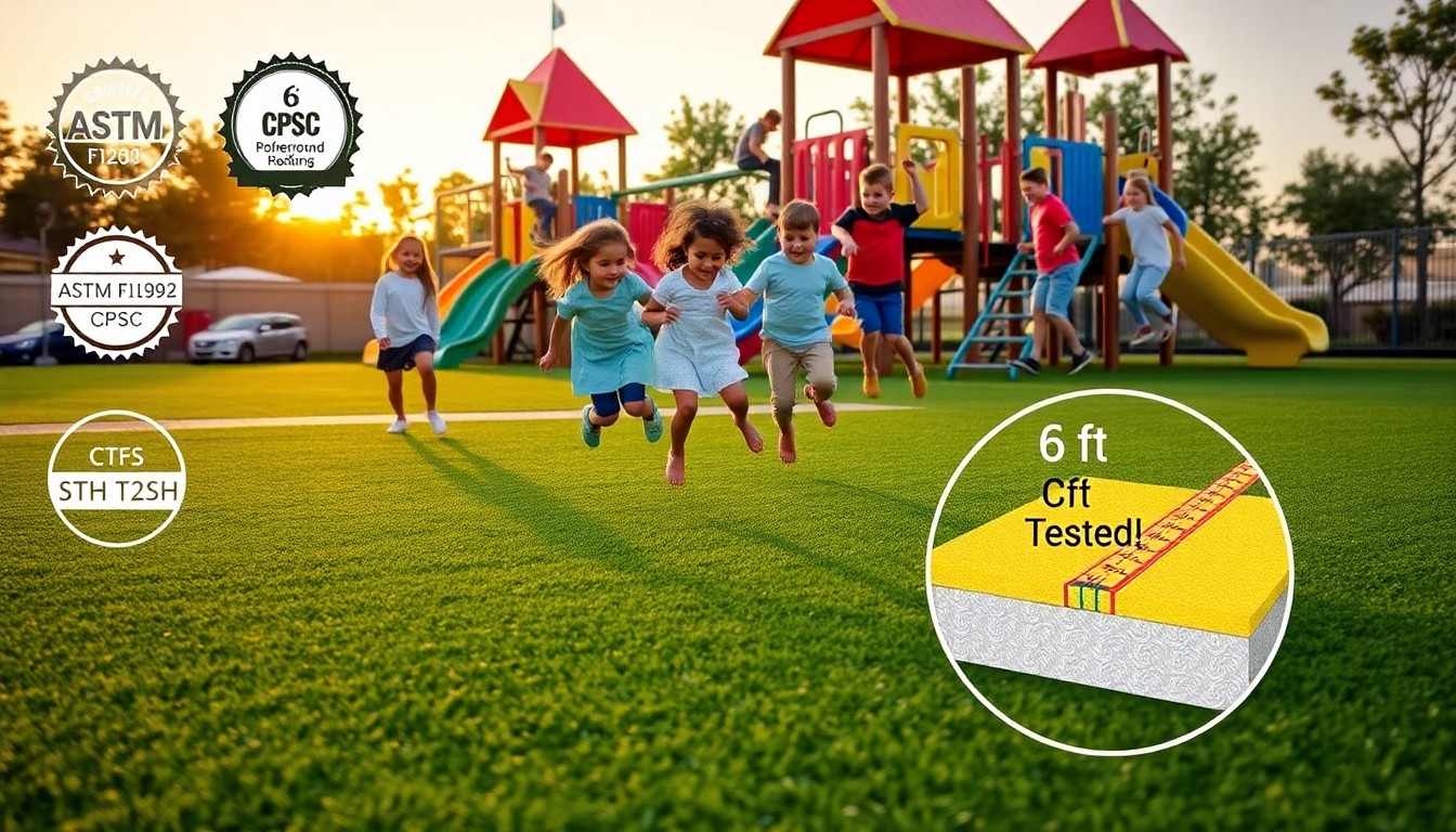 The Definitive Guide to Playground Fall Height Standards for Safe Artificial Turf Installation