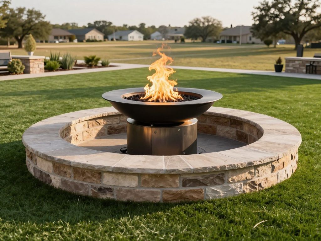The Definitive Guide to Using Artificial Turf in DFW Firepit Areas