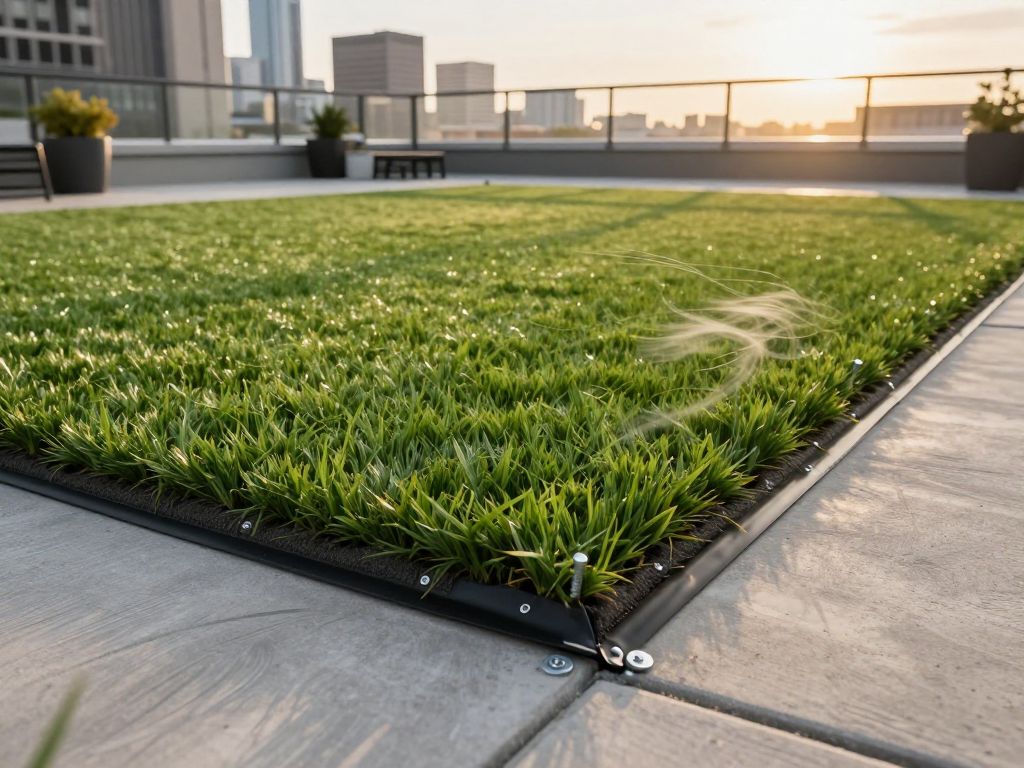 The Definitive Guide to Wind-Proof Artificial Turf for DFW Rooftops and Patios