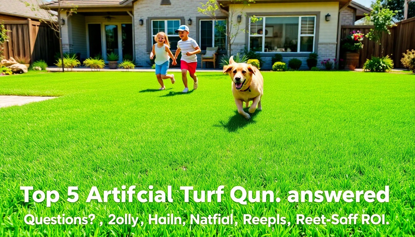 The Top 5 Common Artificial Turf Questions, Answered