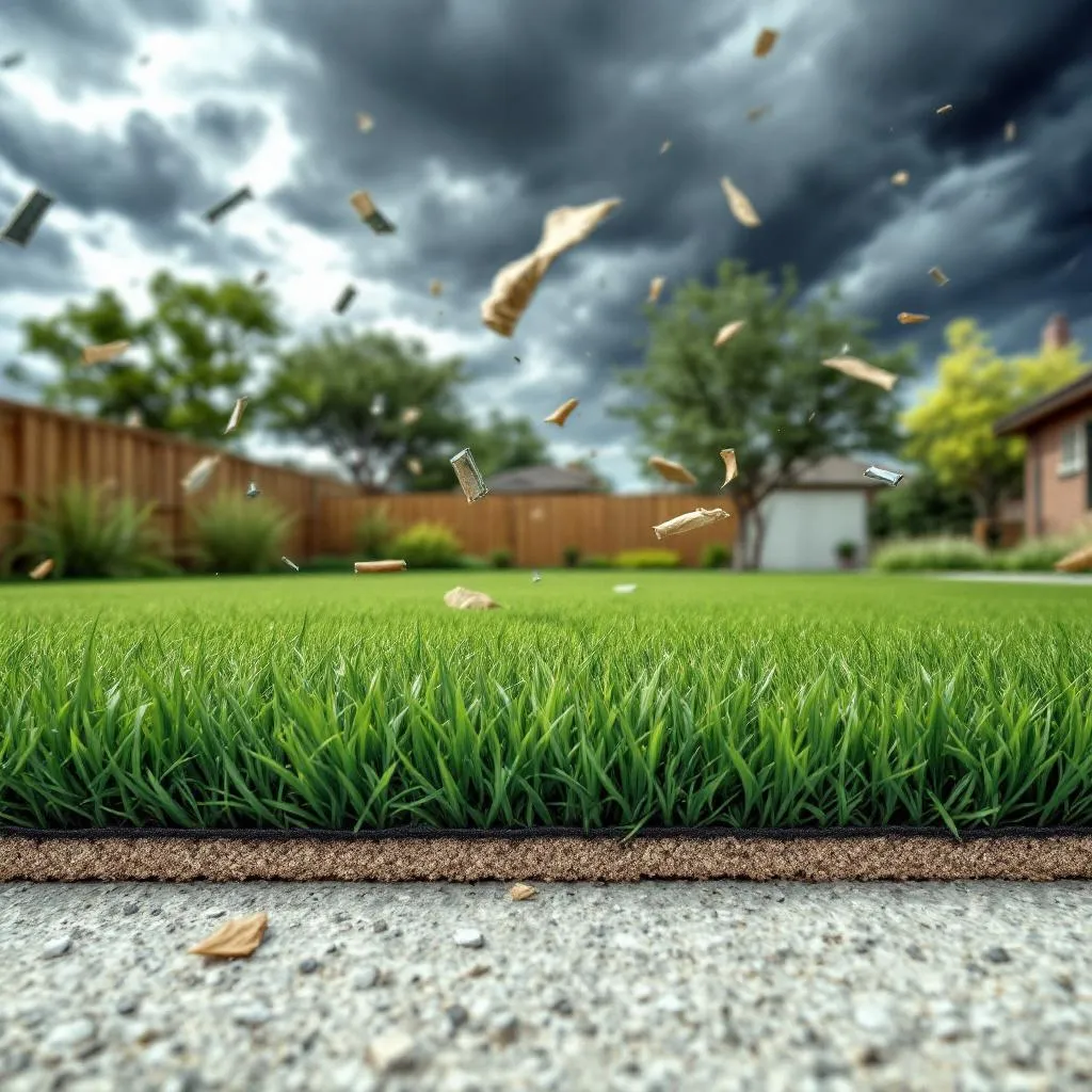 Wind-Resistant Turf: Ensuring Your Artificial Grass Withstands DFW's Strong Winds